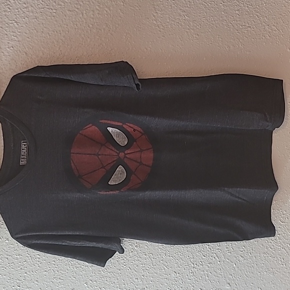 Marvel Other - GRAY SPIDER MAN SHIRT LOGO SPIDER MAN FACE